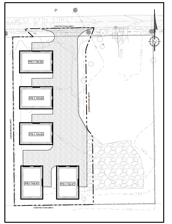 Layout of site